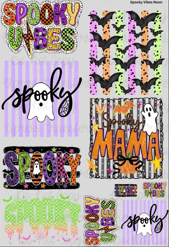 Spooky Vibes Neon