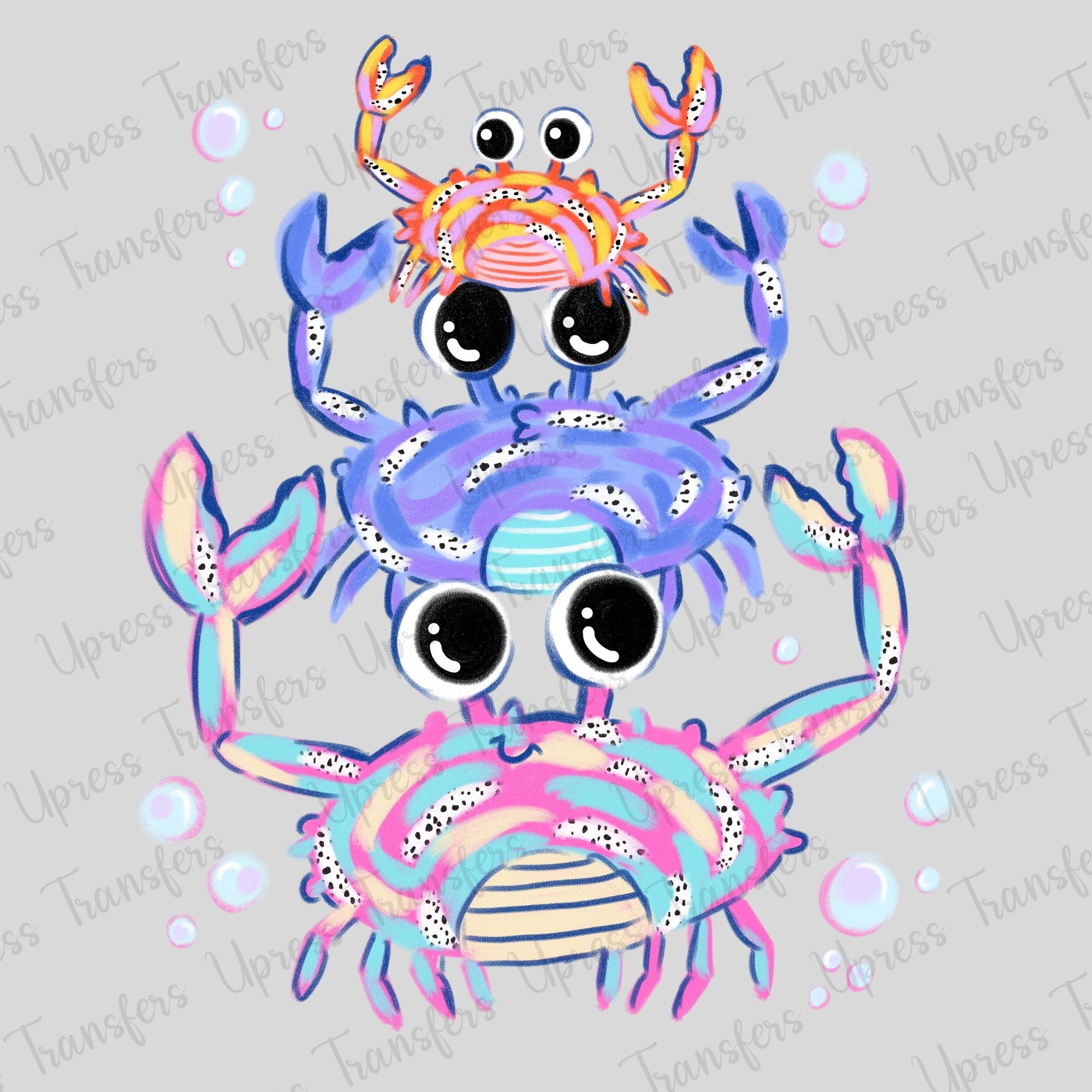 Stacked Crabs