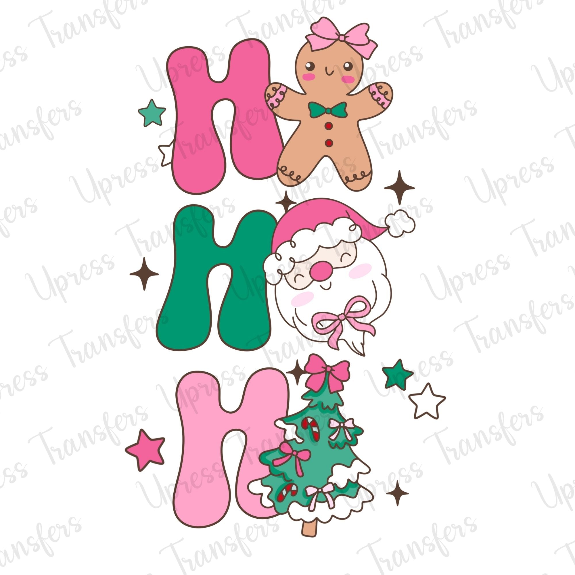 Stacked Ho Ho Ho Doodle