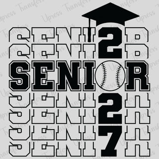 Stacked Senior 2027 Baseball
