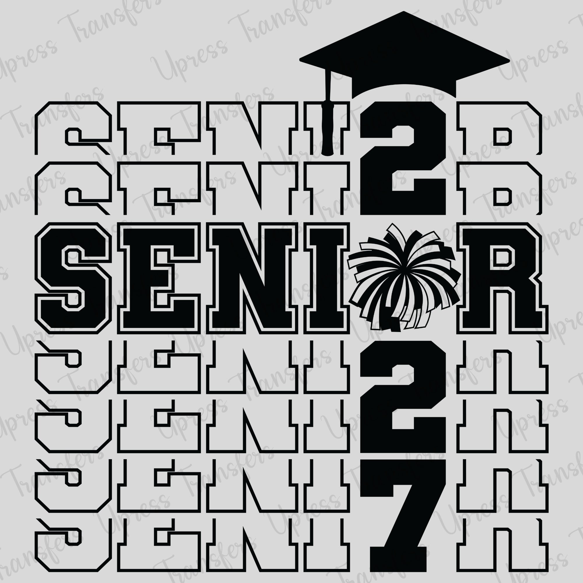 Stacked Senior 2027 Cheer