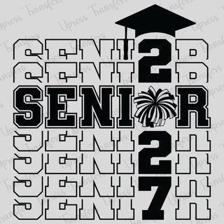 Stacked Senior 2027 Cheer