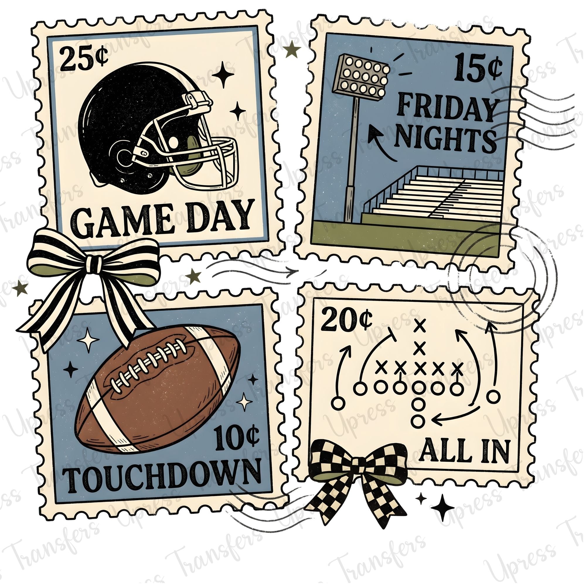 Stamps 25 Football