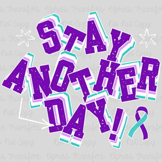 Stay Another Day Tumble Letters