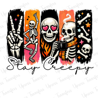 Stay Creepy Brushstroke