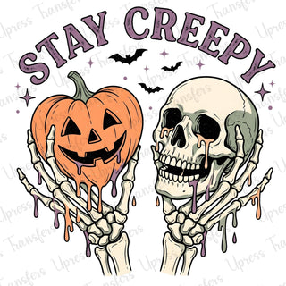 Stay Creepy Skull Hands