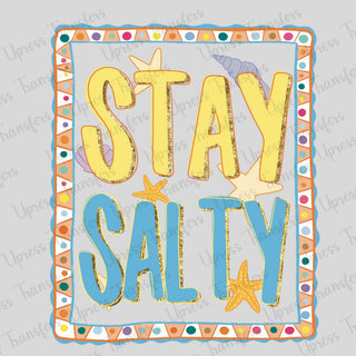 Stay Salty Yellow Frame