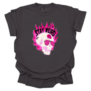 Stay Weird Trendy Skull