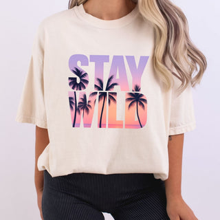 Stay Wild Sunset Palms