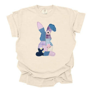 Stitched Bunny Flowers