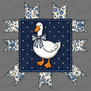 Stitched Duck Floral