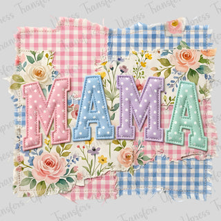 Stitched Floral Mama