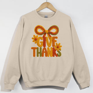 Stitched Give Thanks