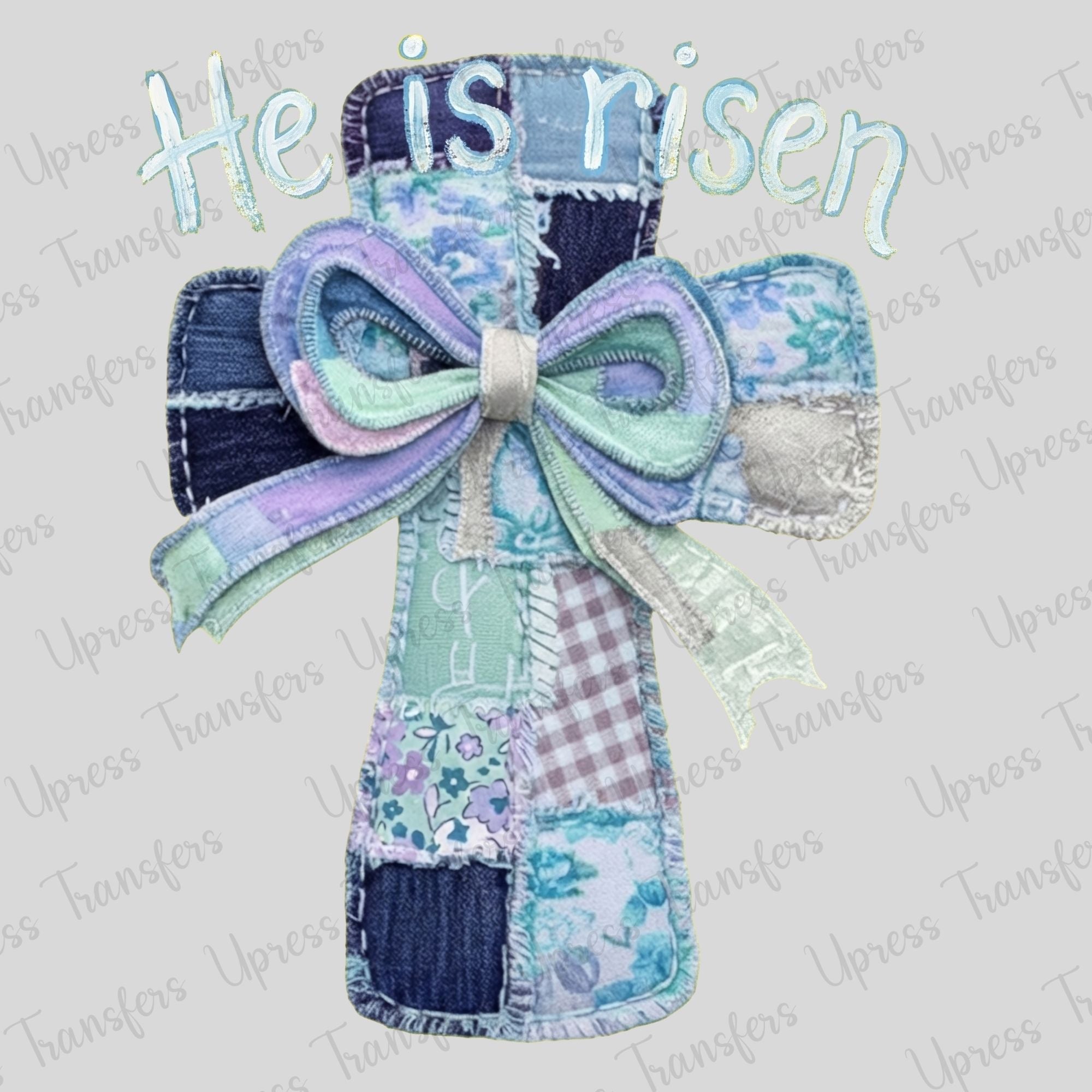 Stitched Jean Look He Risen
