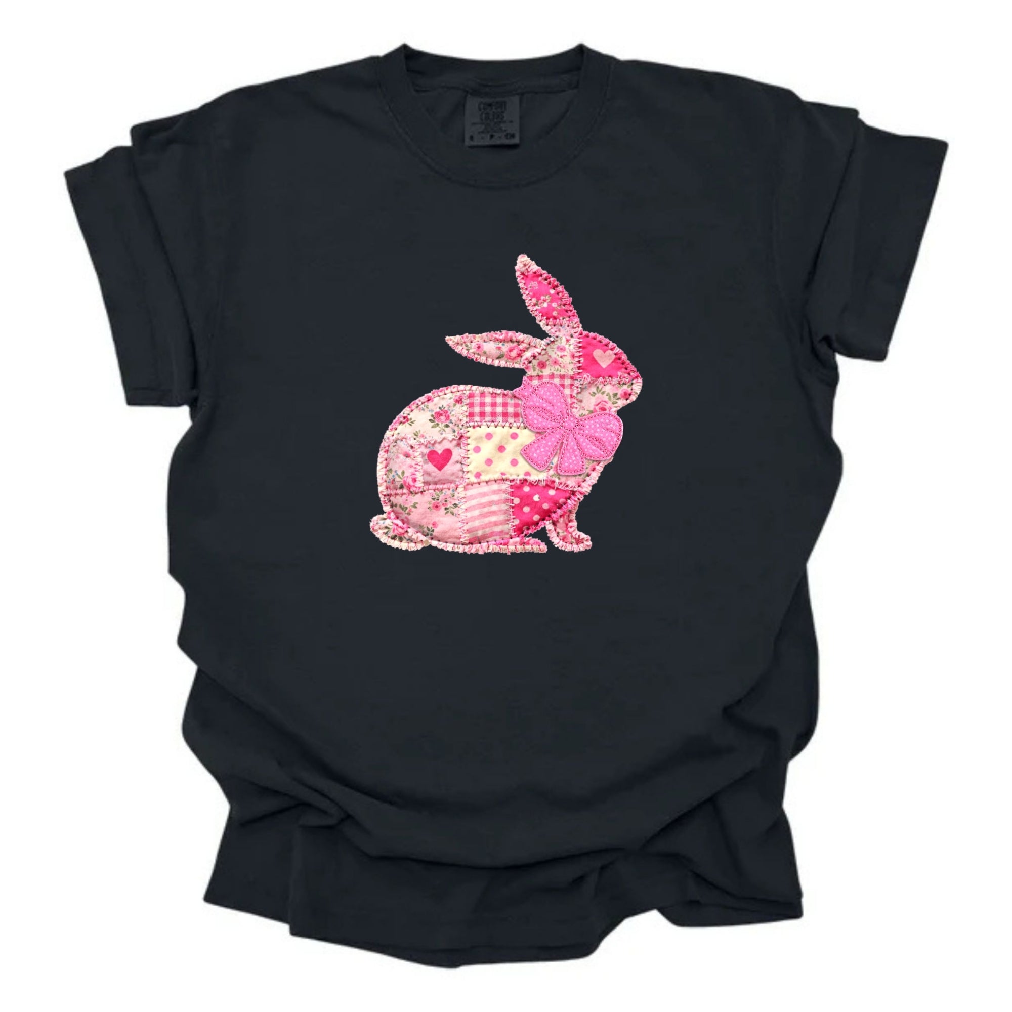 Stitched Pink Bunny