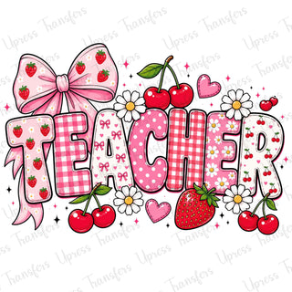 Strawberry Bow Teacher