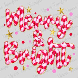 Striped Doodle Merry and Bright Lines