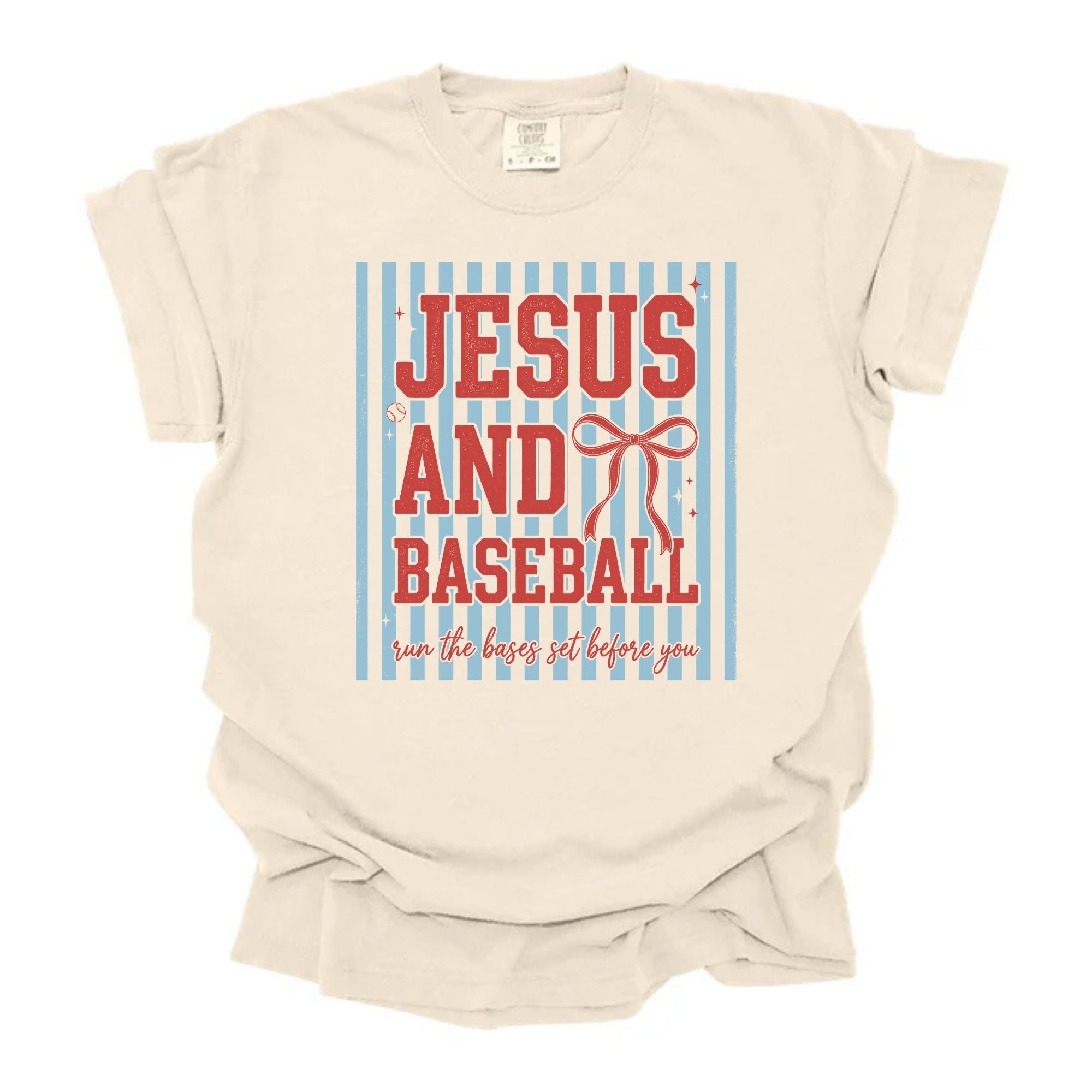 Striped Jesus and Baseball