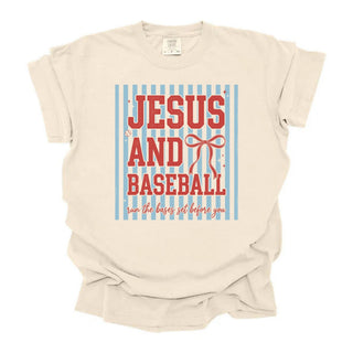 Striped Jesus and Baseball