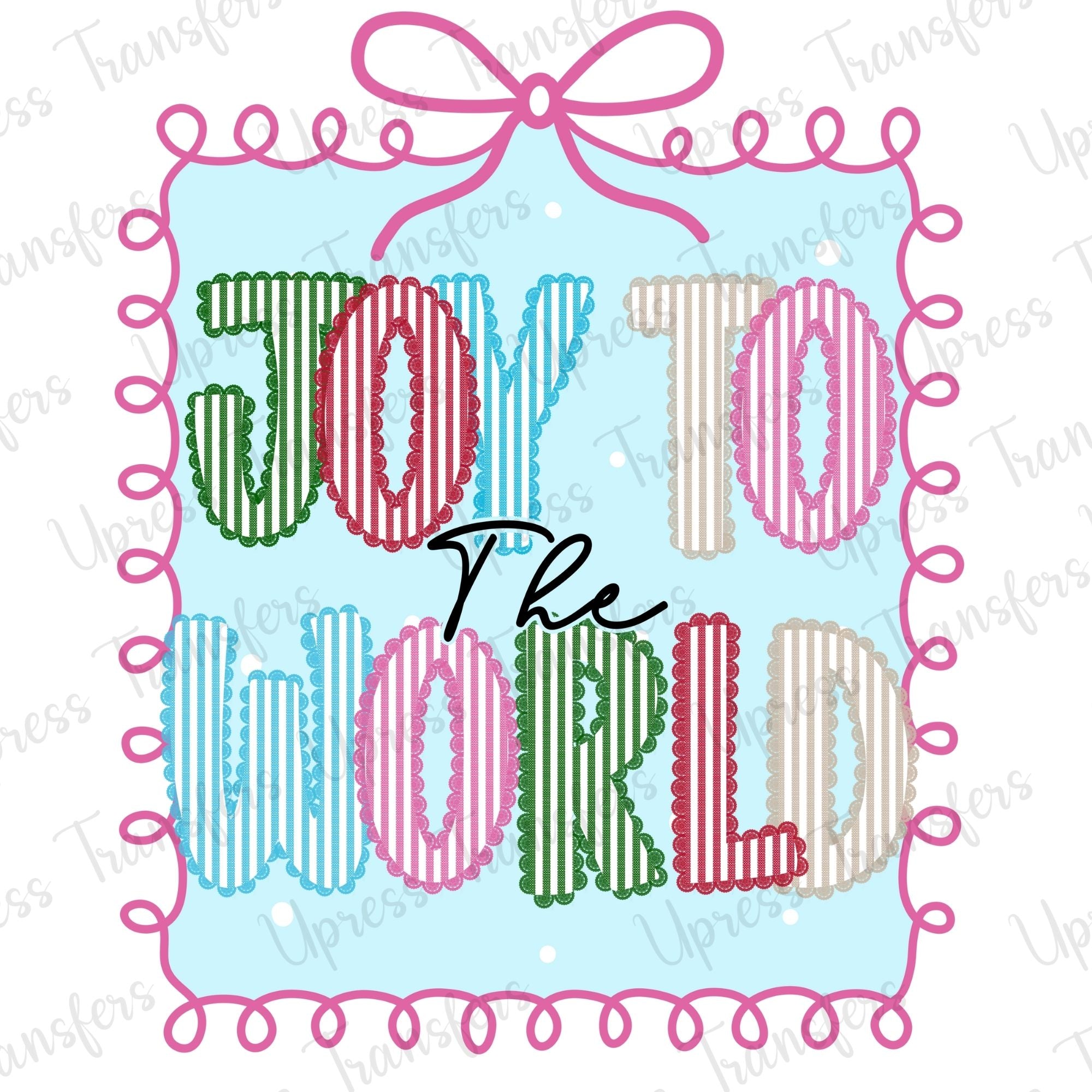 Striped Joy To The World