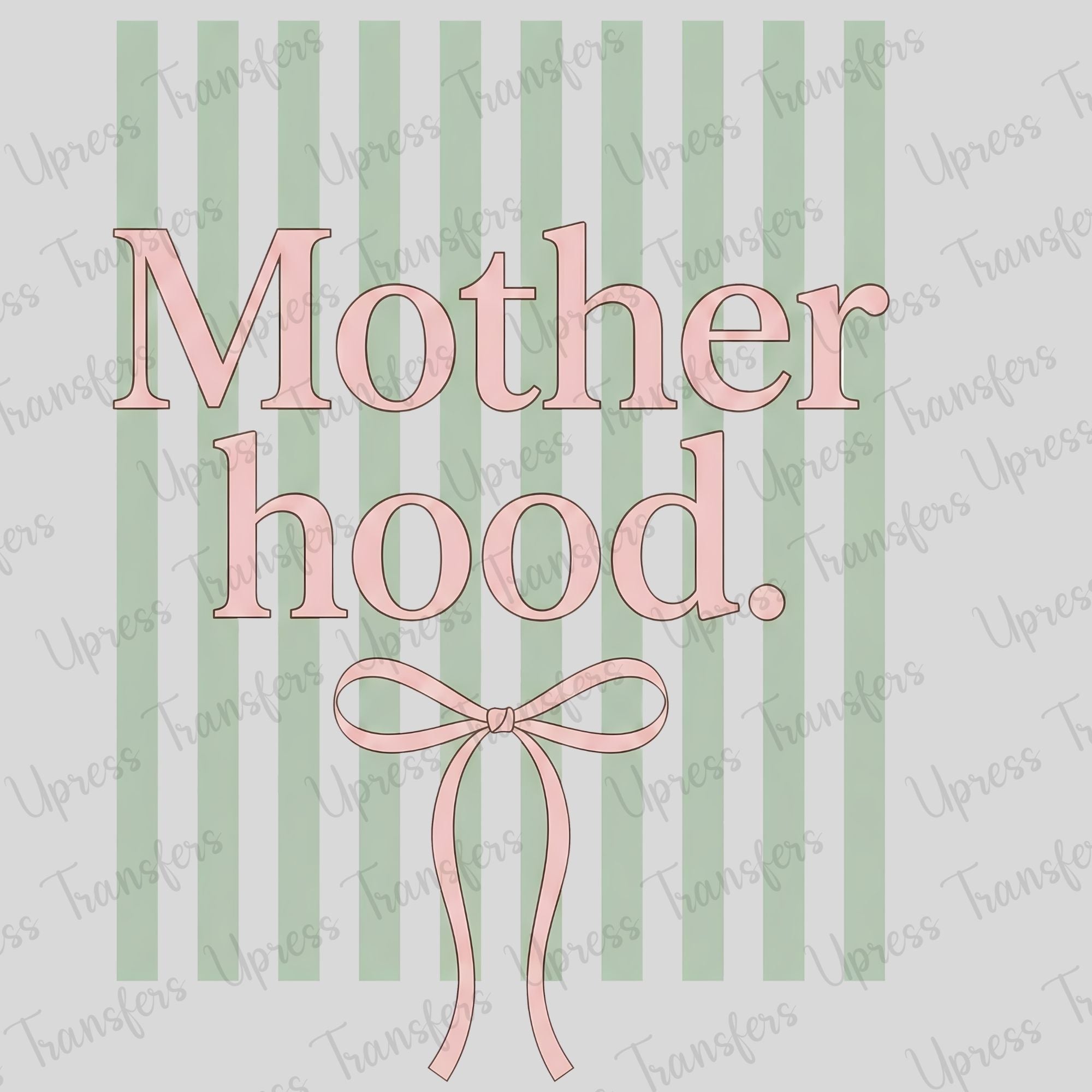 Striped Mother Hood