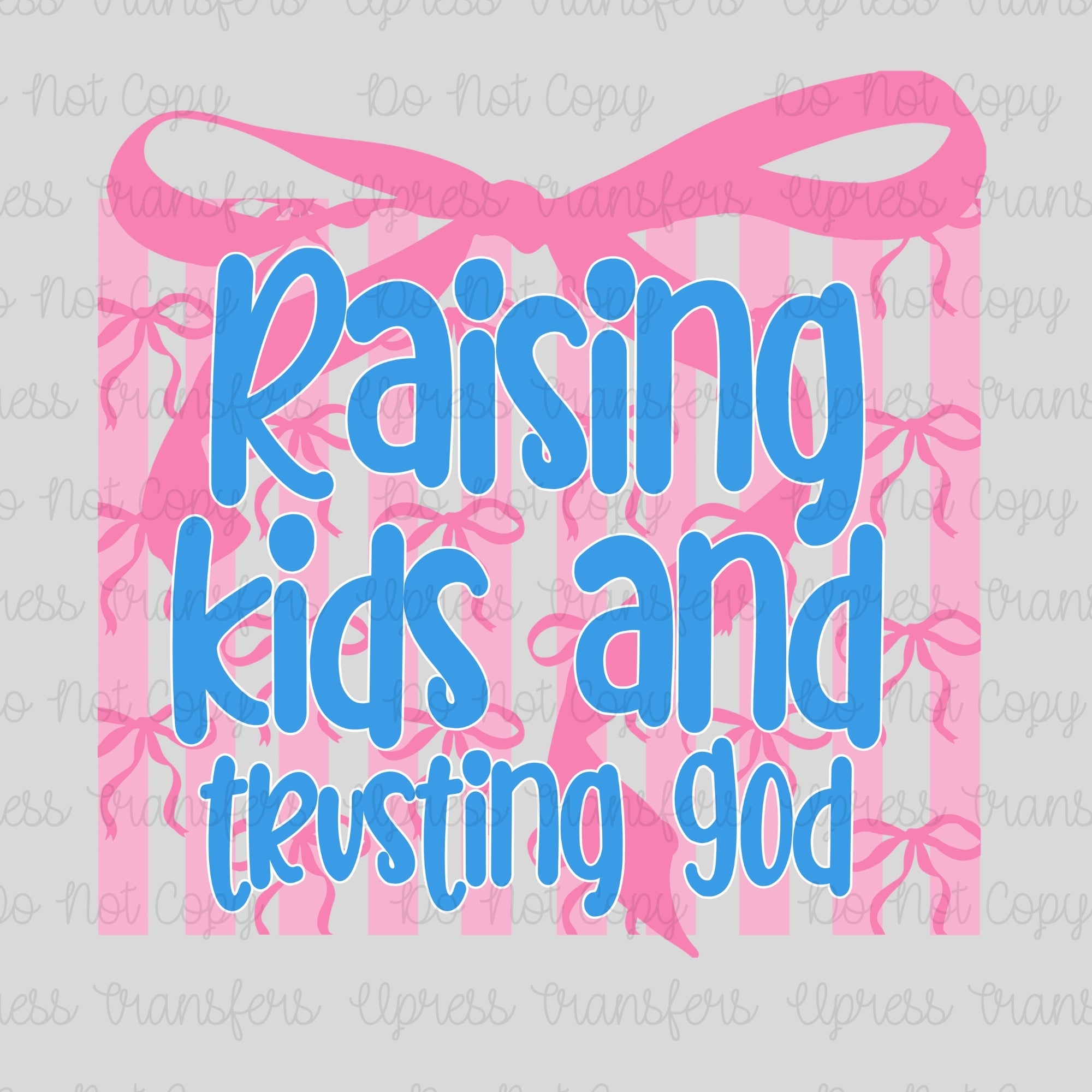 Striped Trusting God