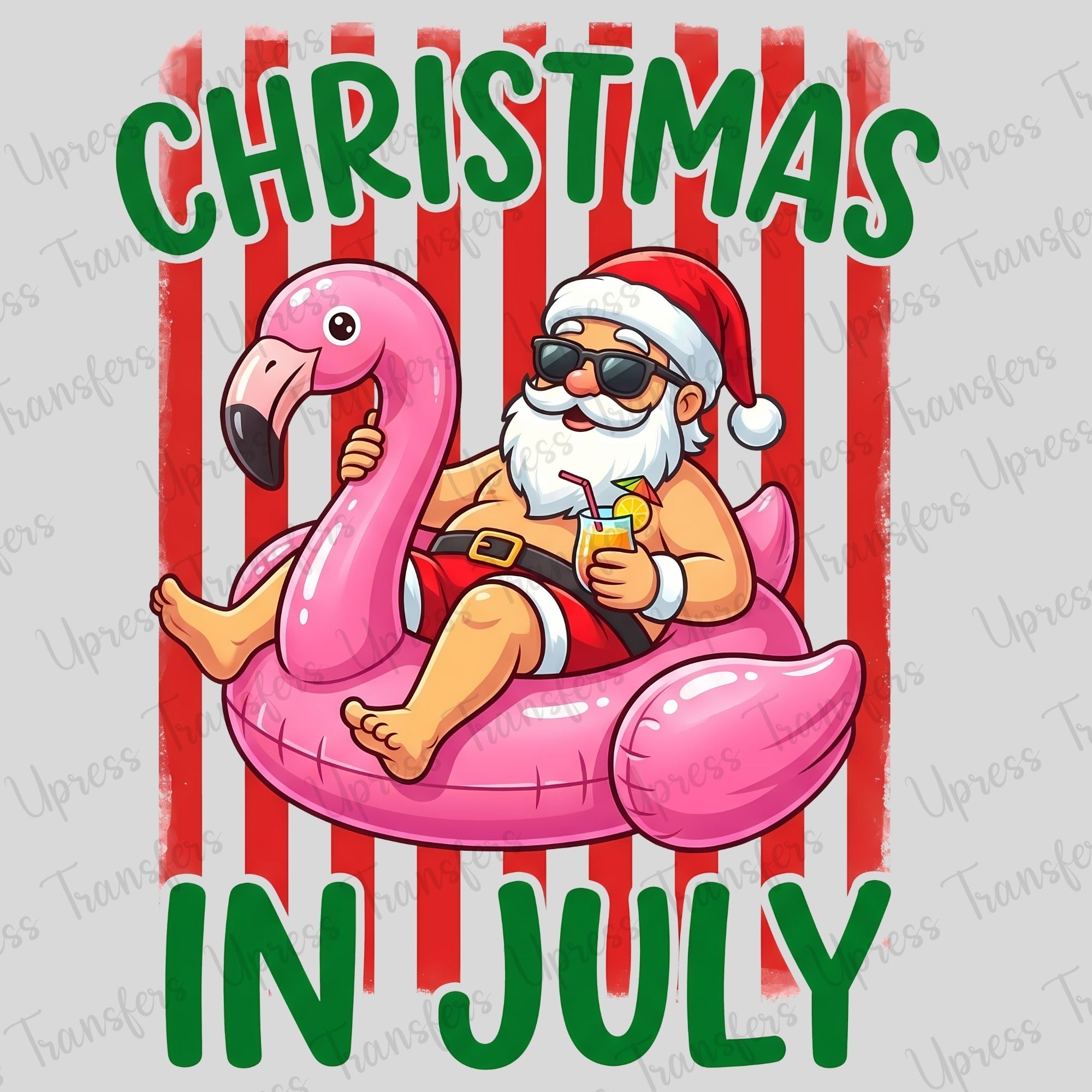 Stripes Christmas In July