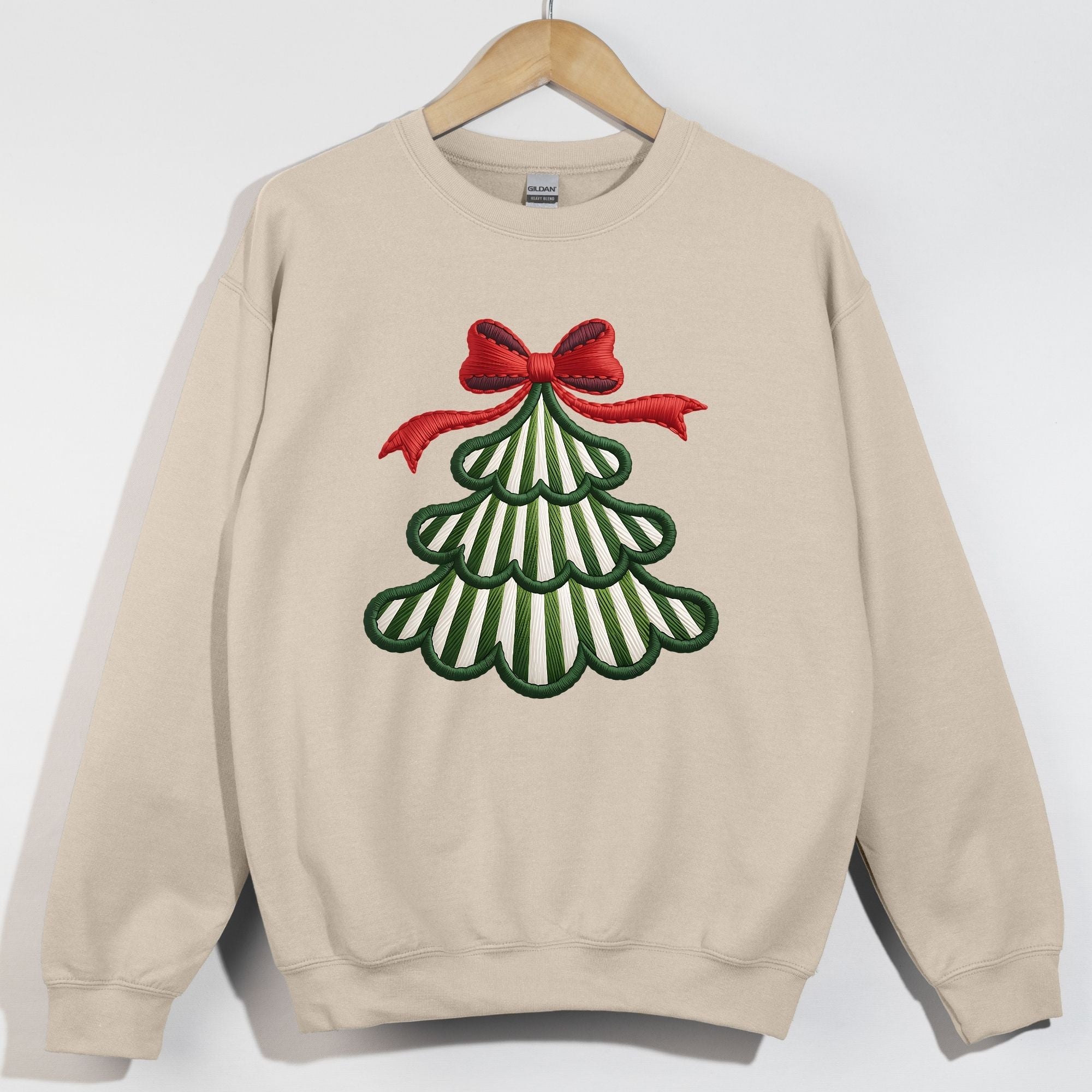 Stripes Going Down Tree