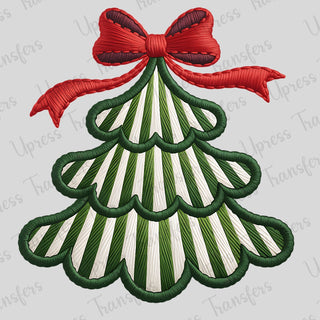 Stripes Going Down Tree