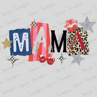 Stripped Newspaper Mama