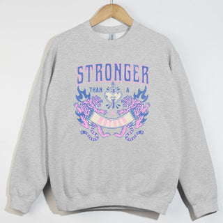 Stronger Than A Mother Distressed Pastel
