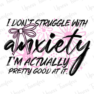 Struggle With Anxiety Funny