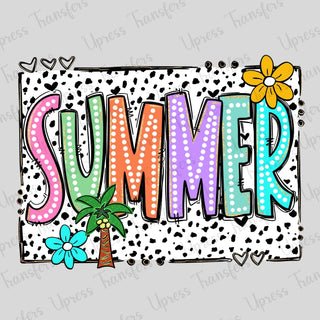 Summer Doodle Dalmatian