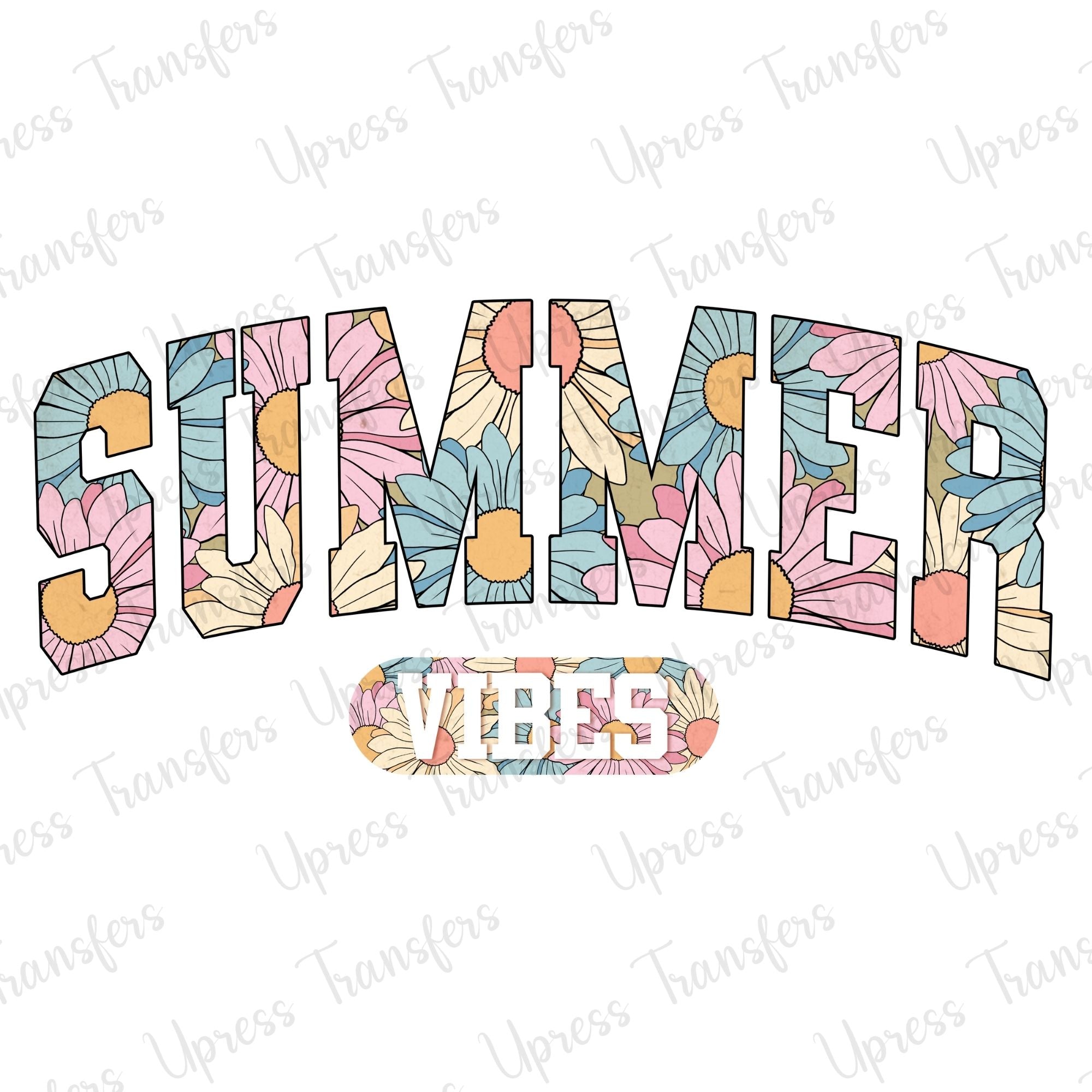 Summer Retro Floral Vibes