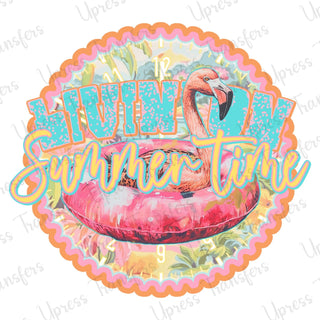 Summer Time Flamingo