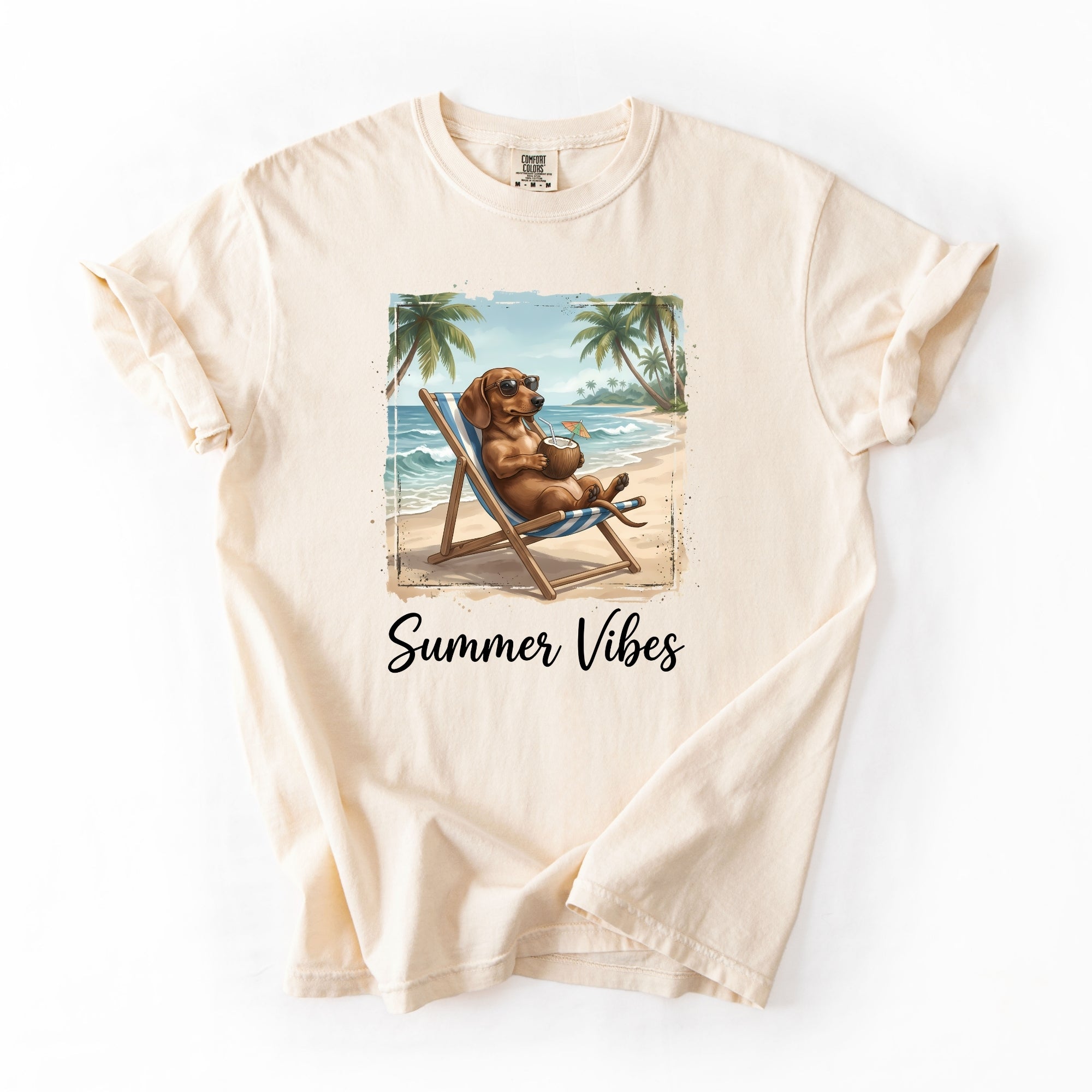 Summer Vibes Relaxing Dog