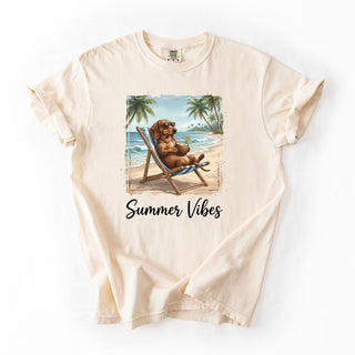 Summer Vibes Relaxing Dog