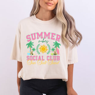 Summer Vibes Social Club Sun Salt Sand