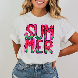 Summer Watermelon Letters