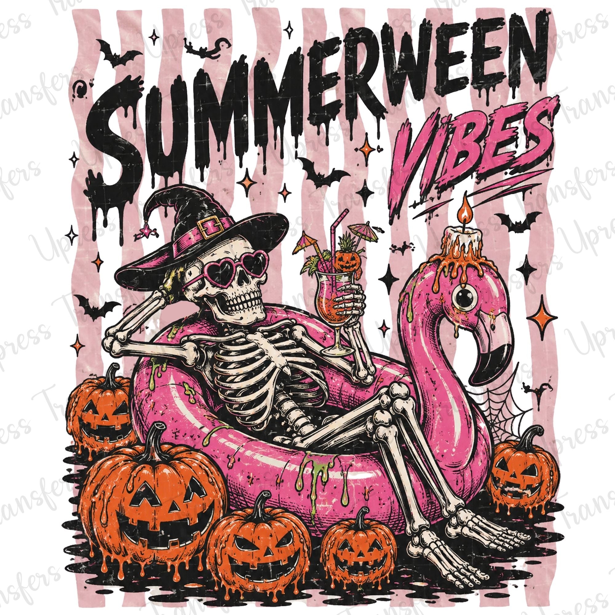 Summerween Skelly Float
