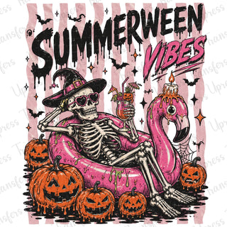 Summerween Skelly Float