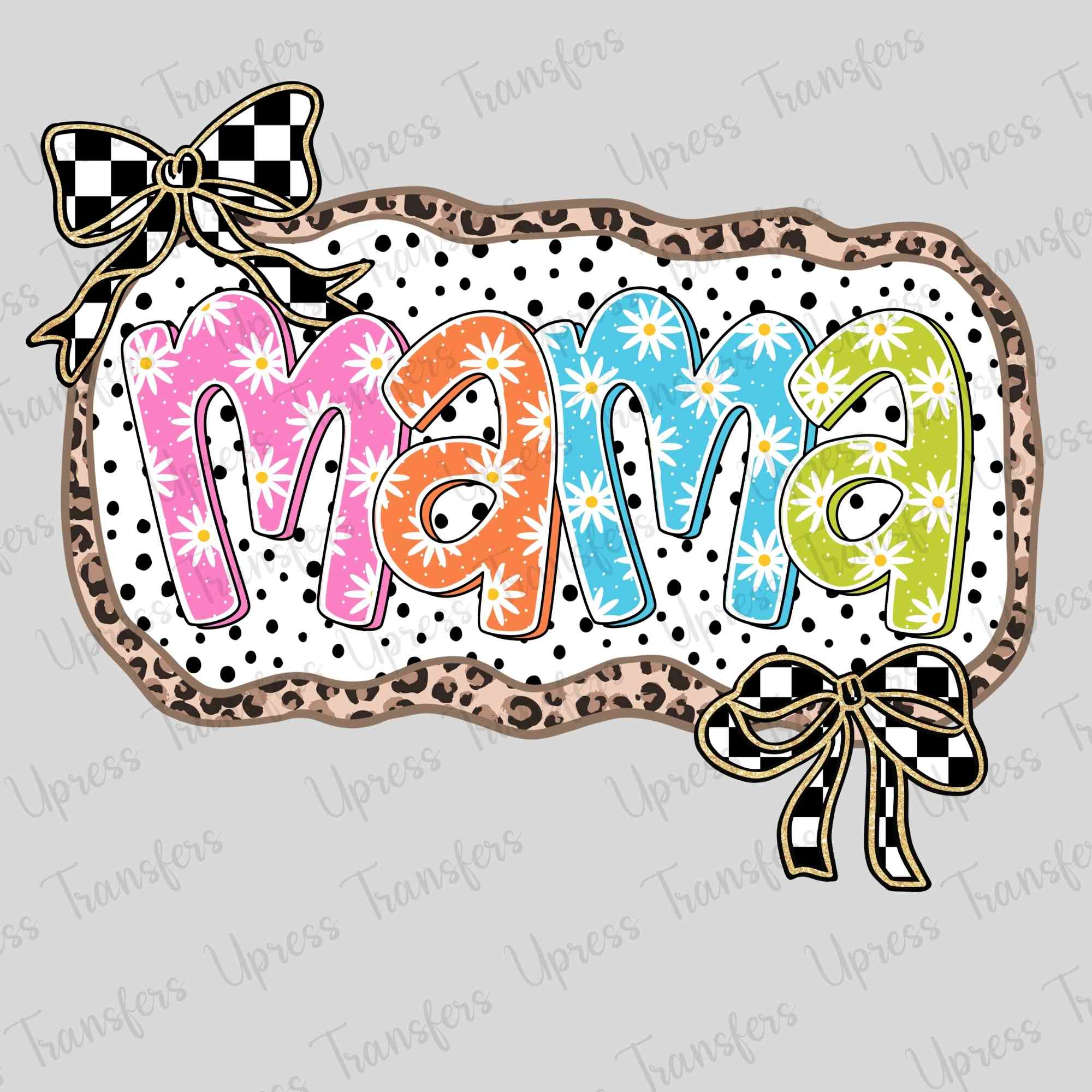 Sun Flowers Mama Pokadot