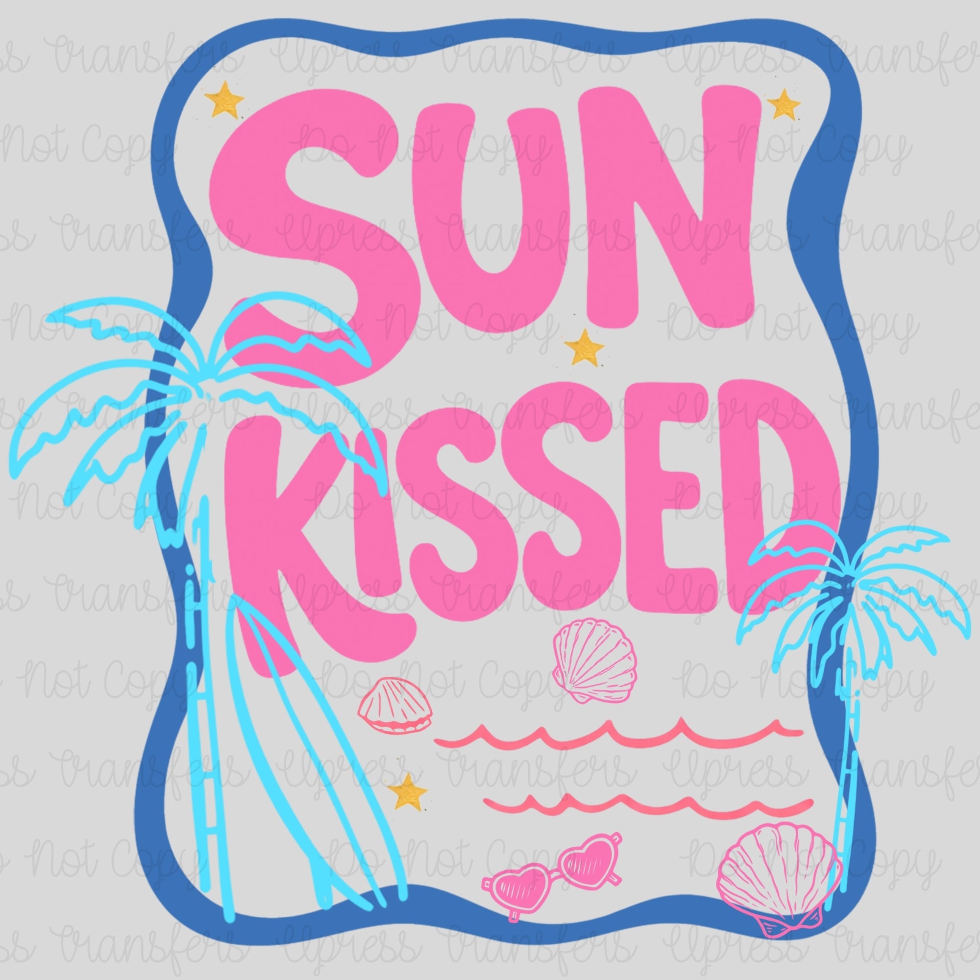 Sun Kissed Palm Frame