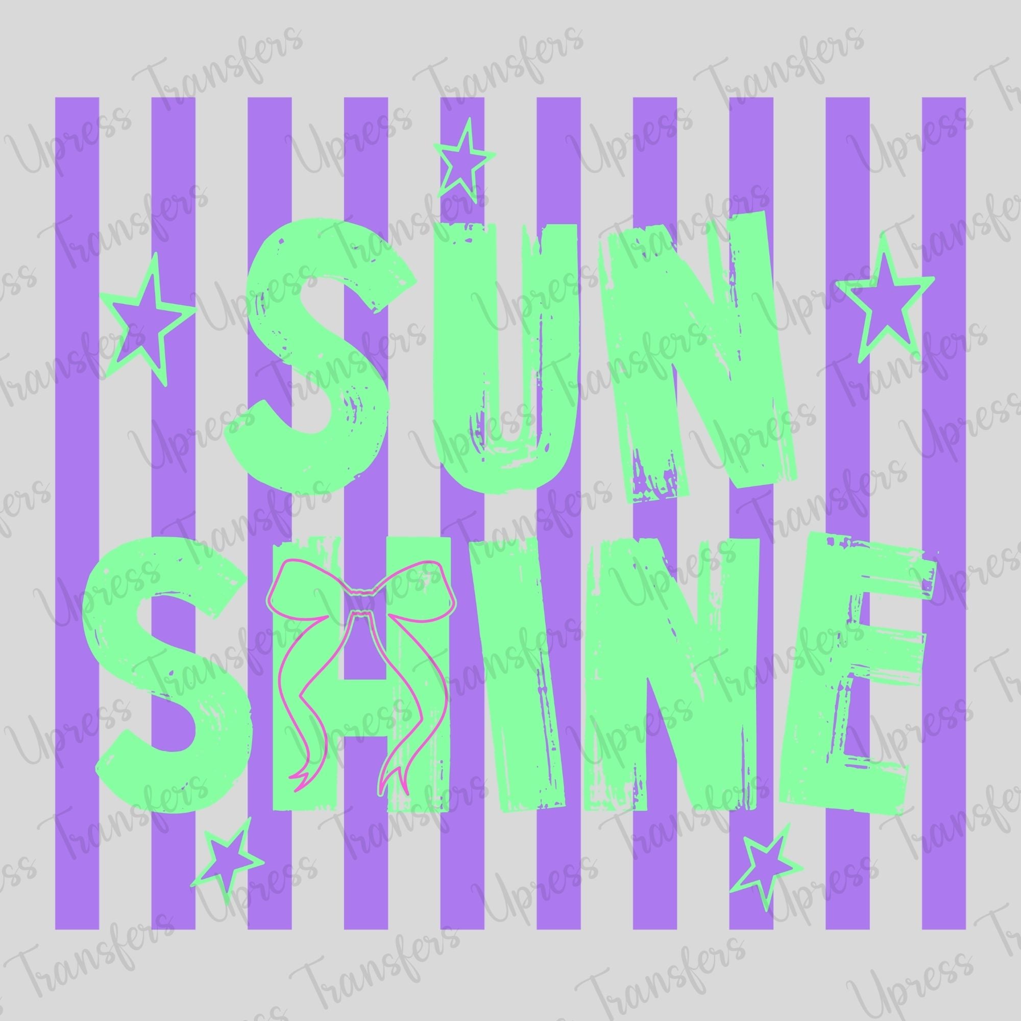 Sun Shine Purple Stripes
