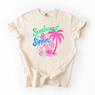 Sunburnt and Sippin Neon