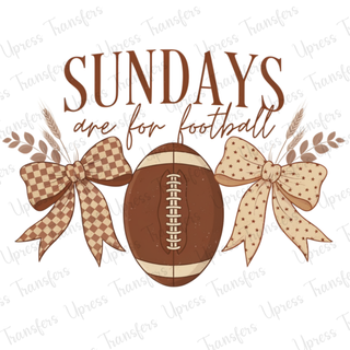 Sundays Are For Football