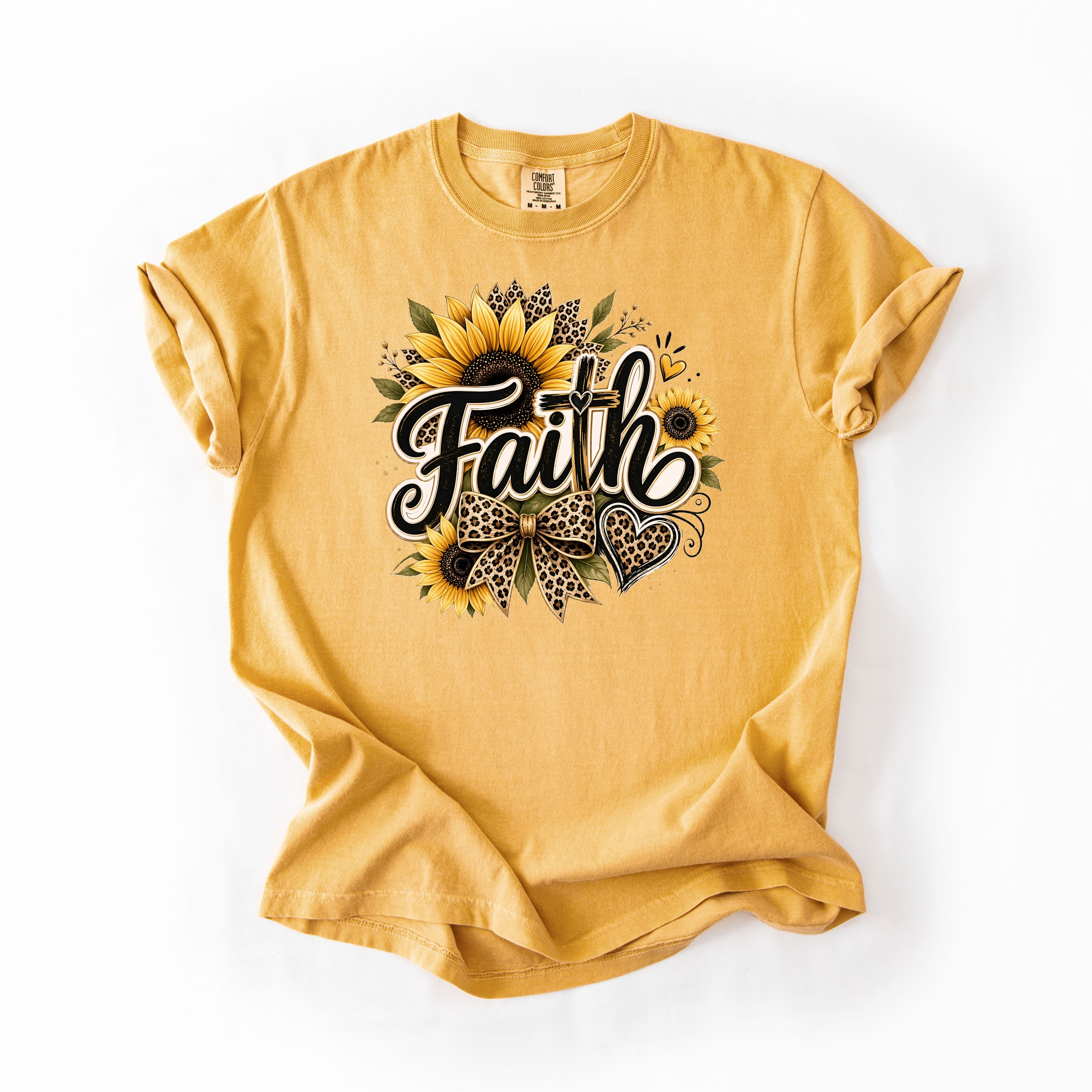 Sunflower Faith Heart