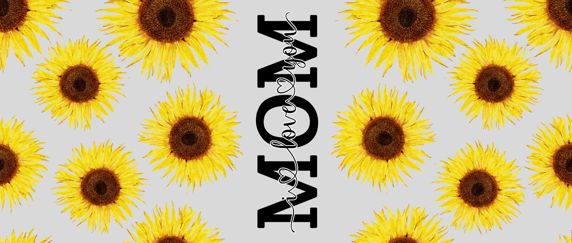 Sunflower Mom 16 oz UV Wrap