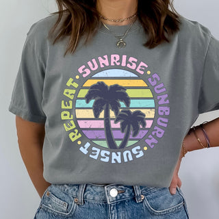 Sunrise Sunburn Sunset Repeat