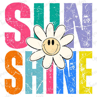 Sunshine Stacked Retro